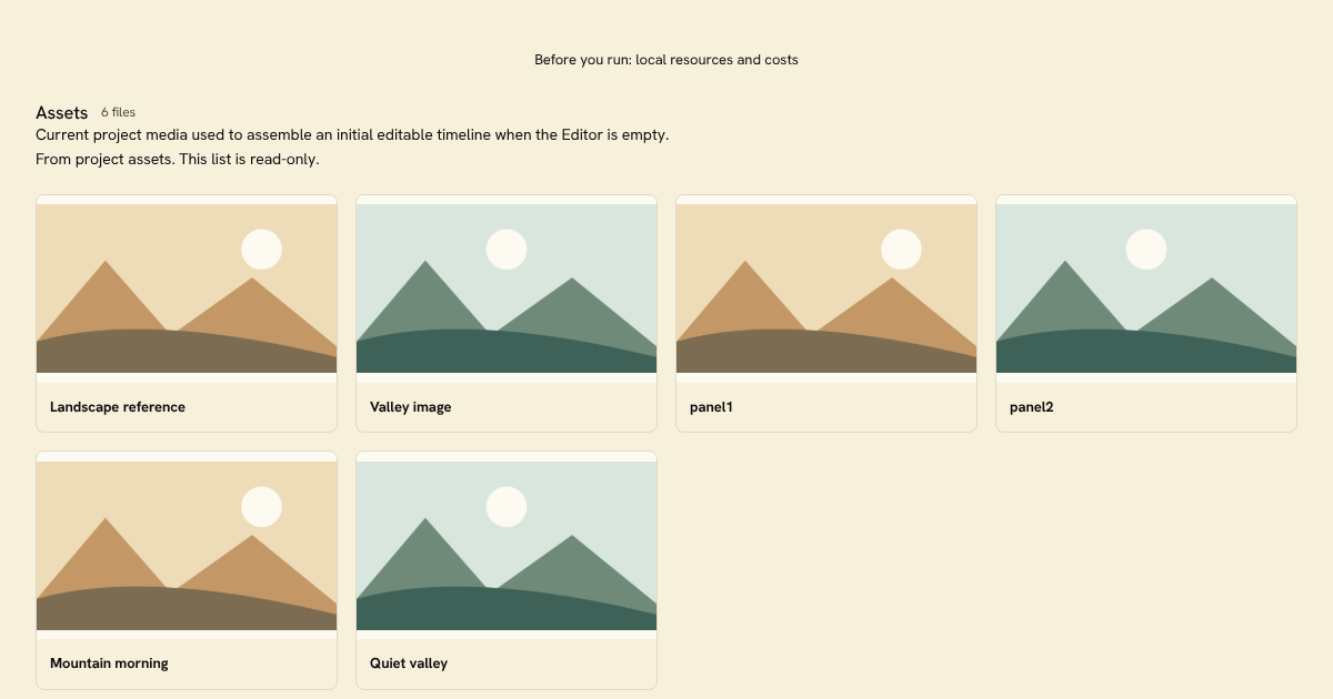 Editor Block preview