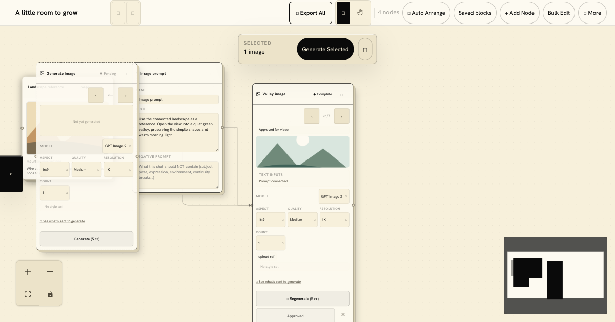 Generate image Block preview