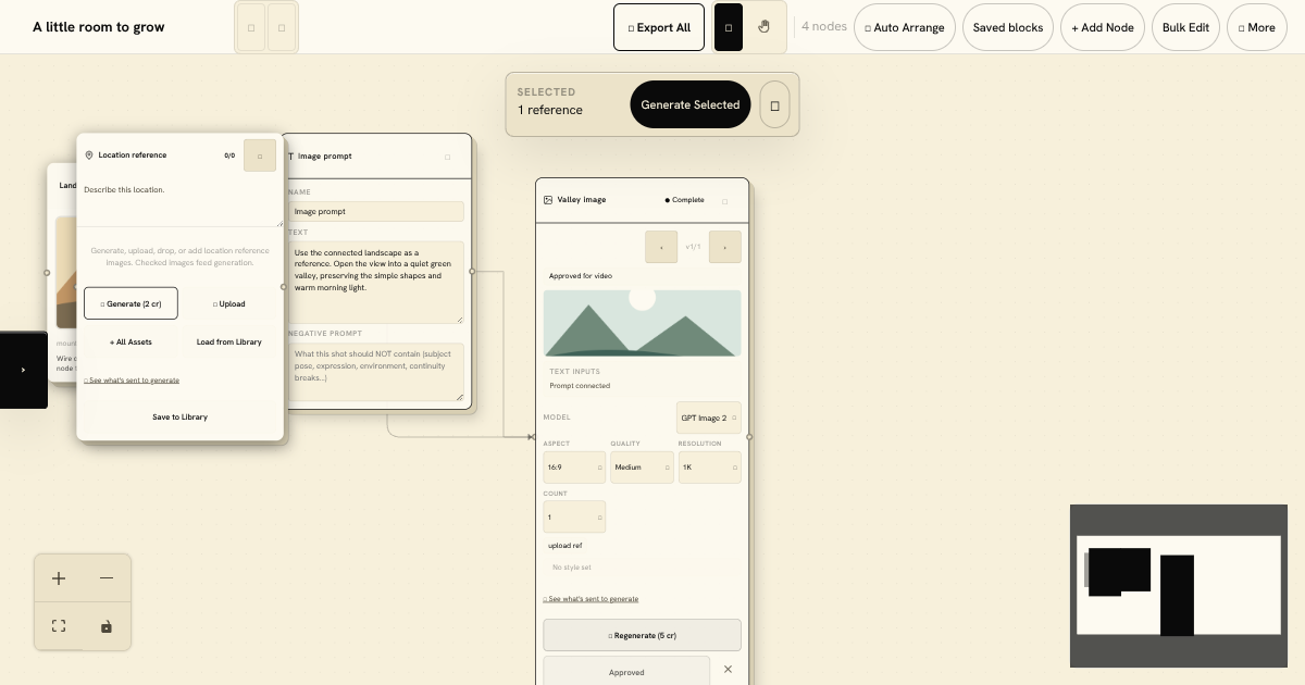 Location reference Block preview