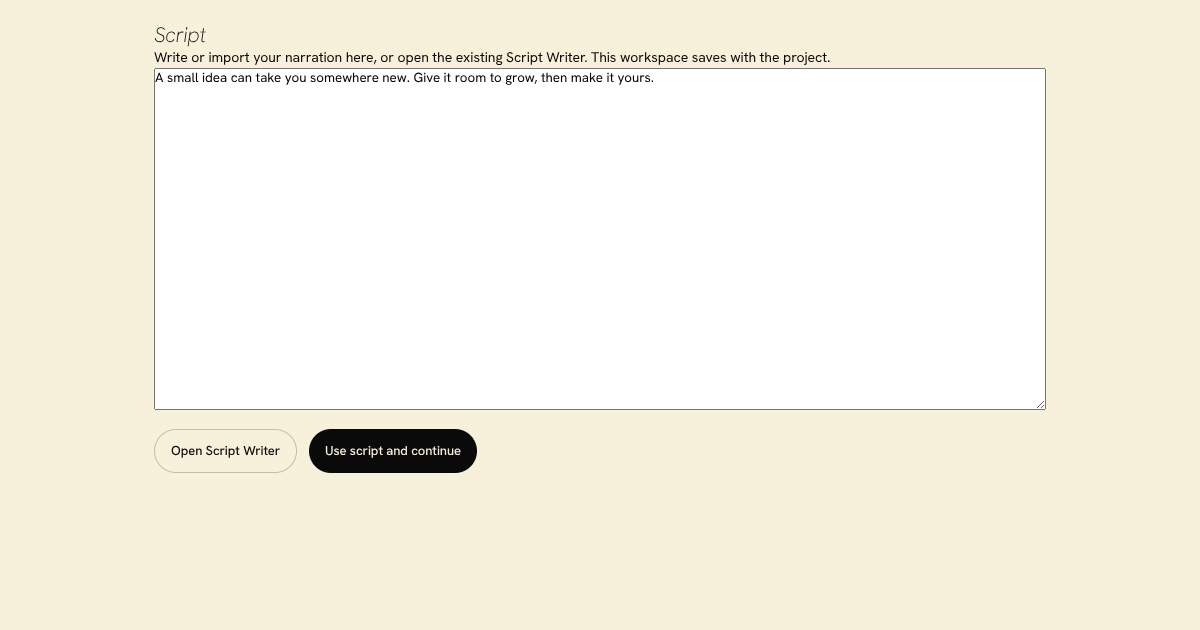 Script Block preview